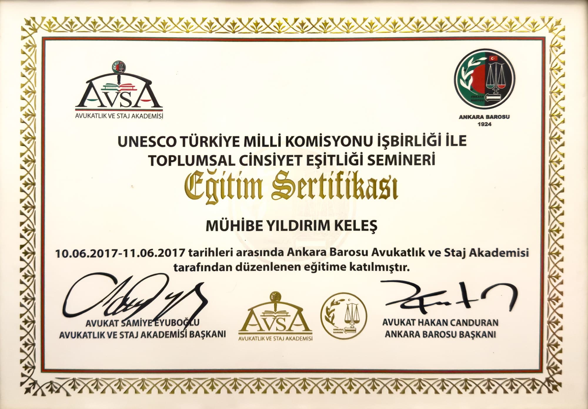 Toplumsal Cinsiyet Eşitliği Semineri
