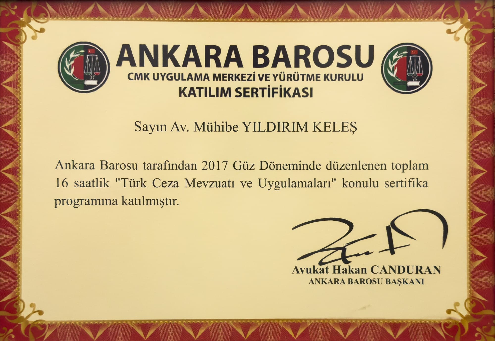 Türk Ceza Mevzuatı ve Uygulamaları