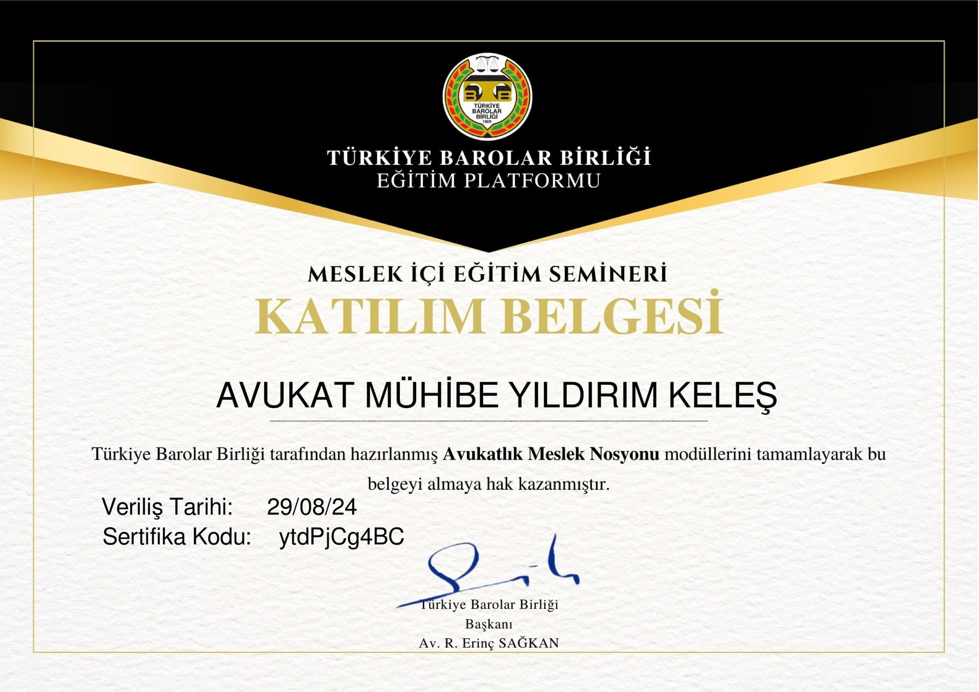 Avukatlık Meslek Nosyonu
